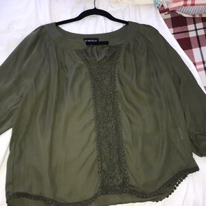 Olive green long sleeve